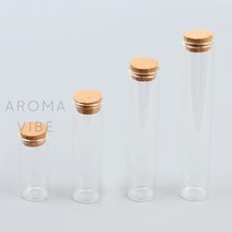 THCO12 코르크마개일자유리병 코르크마개유리병 코르크유리병, 80mm