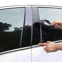 지프 체로키 호환 중앙 중간 열 스티커 자동 도어 창 b c 기둥 그랜드 나침반 291, 사령관 2018