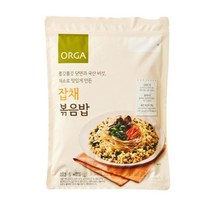 [우리집]잡채볶음밥 (420g) 간편식 아침대용 캠핑 자취생 간단식사 맛있는한끼 ORGA 행복한 추석, 1개