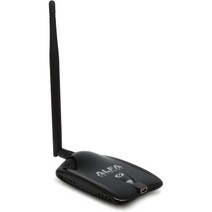 ALFA Network AWUS036NHA 무선 B G N USB 어댑터 802.11n 150Mbps 2.4GHz 5dBi 안테나 장거리 Atheros 칩셋 Windows XP, 1개
