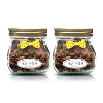 명품 볶은 우엉차 원물 서점자 악실 국내산 110g 2병, 단품
