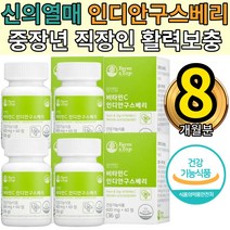 자연유래 천연유기농비타민씨 인디안구스베리고르는법 4통 과일 유산균 곡류 혼합파우더 항산화작용 피로회복보충제 식약처인증인정 건강기능식품 팜탑 해조칼슘 미강추출분말 유기농 야채