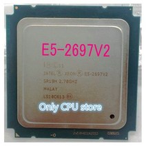 인텔 제온 CPU E5 2697 V2 OEM 버전 E5-2697V2 12 코어 2.7GHZ 30MB FCLGA-2011 22NM 130W 프로세서 E5-2697 V2 CPU