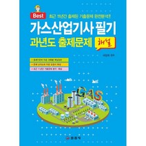 가스산업기사 필기 과년도 출제문제 해설, 일진사