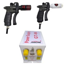 산업용 고출력 정전기 제거 에어건 이온나이저 제전건, GT-302C 고출력 라임라이트 헤드(일대일)