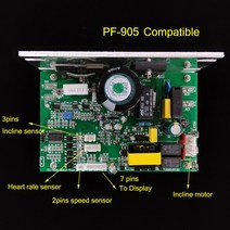 교체 Tunturi T30 디딜 방아 제어 보드 컨트롤러 PF-905 드라이버 전원, [02] 220V replacement