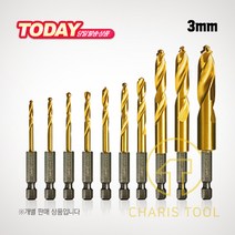 디월트 티타늄 임팩 기리 3mm DT50000-QZKR 철공비트 타공 드릴비트 스텐기리 부식방지 천공
