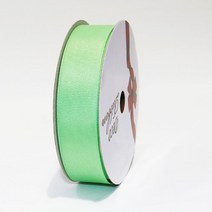 금비 골직리본(40mm*15m), G#49 황록색, 15m