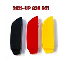 튜닝그릴망3pcs ABS 독일 국기 색상 자동차 레이싱 그릴 스트립 트림 클립 BMW G30 F10 E60 E39 5 시리즈 2, 12 2021 G30 Germany