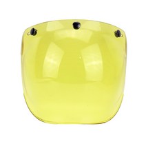 티티앤코 TT&CO 클래식 헬멧 오픈 하프 페이스 500TX 버블 쉴드 앞 유리, D