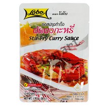 태국소스 로보 게커리 볶음소스 50g 푸팟퐁커리 뿌팟퐁커리 stir fry curry sauce (유통기한 2023.10.05), 1개