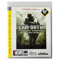 [PS3]콜오브 듀티 4 모던워페어 빅히트 한글판 중고