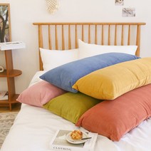 포홈 라곰 코듀로이 직대 롱쿠션 커버 100x40 5color, 선택완료