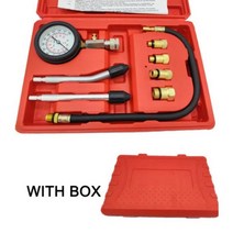 마노미터 차압계 디지털 엔진 압축 시험기 장비 검사기 휘발유 가스 실린더 압력 계기, With BOX, With BOX