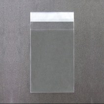 (대량 ) OPP 봉투 23 X 35cm+4cm (600장) 접착 포장 비닐 66가지 사이즈 투명 접착식 오피피
