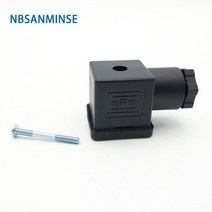 1pc 플러그 솔레노이드 밸브 코일 커넥터 DIN43650 A B C 밸브 코일, DIN43650C, AC 220V, 03 DIN43650C_02 AC 220V