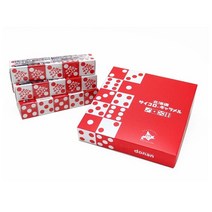 훗카이도 일본 수입 주사위 큐브 카라멜 스머프 젤리 결정 츄이 캔디 대용량 10알 5개