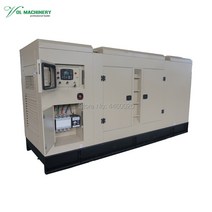 디젤 발전기 150KW 발전기 세트 187KVA ats 가진 침묵하는 닫집, 한개옵션0
