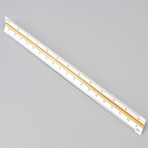 작업용 스케일자저배율 제도용각도 눈금삼각자 건축사 방안삼각자, 30cm - 고배율