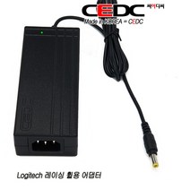[CEDC] Logitech Racing Wheel레이싱 휠 G29 전용 24V 로더스국산어댑터, 1개, 어댑터+파워코드1.5M