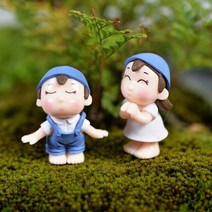 인테리어 조각상 석고조각상 석고상 2 개대 미니어처 장식품 소년 소녀 기타 sweety 연인 커플 인형 공예 수지 웨딩 인형 액세서리 홈 장식, 에이1