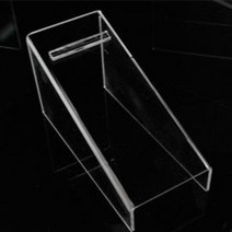 심플 신발거치대(반족) / 아크릴 선반 신발 진열대 구두 전시대 샌들 스탠드 DP 디피 매장 디스플레이 집기 VMD, 투명
