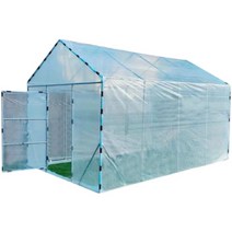 조립식 비닐하우스 비닐하우스 자재 만들기 온실 텃밭, 폭 2m 길이 3m 높이 2.25m