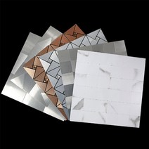 15시이전 주문건 당일출고/ 현대 접착식 메탈타일/주방타일/데코타일 (1박스/10장/1Box), 불규칙사각타일(HMT99304)(1박스/10개입), 1개