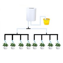 아파트스프링쿨러 간이 코스트코 살수 텃밭용 크레모어 해바라기 미니 스프링쿨러 스프링클러, 8 머리