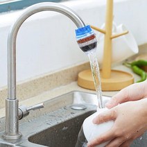 세면대 수도꼭지 필터 싱크대 씽크대 정수필터, 1수도필터-레드, 1개