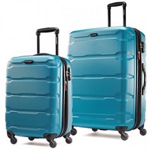 Samsonite Omni PC 2피스 세트 20개 및 28개 스피너 청록색