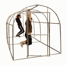 조립식 비닐 하우스 파이프 온실 창고 연결 봉 프레임, 폭2m 길이4m 높이2m (비닐 포함)