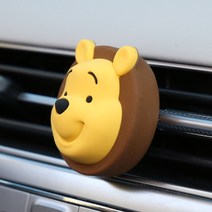 디즈니 프렌즈 인테리어 소품 차량용 송풍구 방향제 디퓨저, 곰돌이푸우_아쿠아향