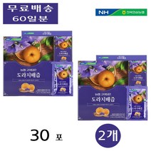 전북 농협 고이담은 국내산 배 도라지 배즙 건강 선물 제품 효능 70ml x 30포 2개, 60포