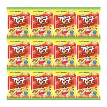 삼양 짱구 스낵 115g 띠부씰 스티커 3탄 x 12봉, 12개