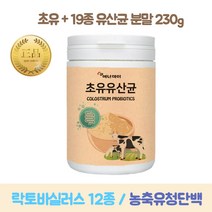 초유 유산균 가루 분말230g 유청단백 장건강 가세리 루테리