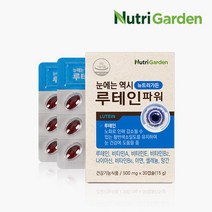 루테인파워 500mg 30정, 1개