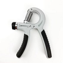 워킹 런닝 머신 패드 조절식 핸드 그립 5-60Kg 피트니스 연습기 r자형 스프링 손목 훈련 강도 증가 확장기, B-gray, B-gray