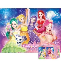 퍼즐피플 시크릿쥬쥬 직소퍼즐 모음, 시크릿쥬쥬 별의여신 불꽃놀이 100피스, 100p