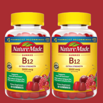 NatureMade VitaminB12 비타민B12 젤리 60구미 2개