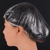 투명 방수 비닐 헤어캡 100P 머리 보호 헤어커버 1세트(100P), 20개