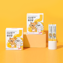 리브펫 유산균 스틱포 강아지 고양이 60g * 1통, 3통