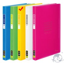 VEDANA A4 클리어화일 30매 노랑 A4클리어파일