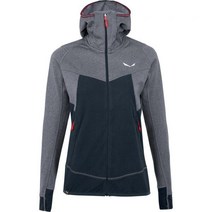 살레와 Puez 하이브리드 폴라라이트 여성 풀집업 후드 자켓