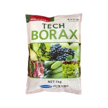 테크보락스(붕사비료)1kg 붕소결핍으로 발생하는 발육부진 생육장애 해결