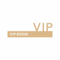 회사 은행 VIP 룸 표시 골드 우드 디자인 팻말 표지판 문패, 골드【VIP】_26x9cm