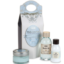 sabon 사봉 3종 웰컴키트 델리케이트 자스민 Welcome Kit - Delicate Jasmine 선물용으로좋아요, 50ml, 60g, 자스민 3종세트