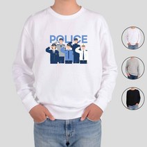ATOGATO 112 경찰 안전지킴이 범죄 2 맞춤 맨투맨