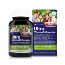 노블 울트라 비타민B 컴플렉스 1200mg x 90정, 단품, 상세페이지 참조
