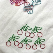 귀여운 클립 디자인클립 4 (곰돌이 체리 클립), 곰돌이+ 체리